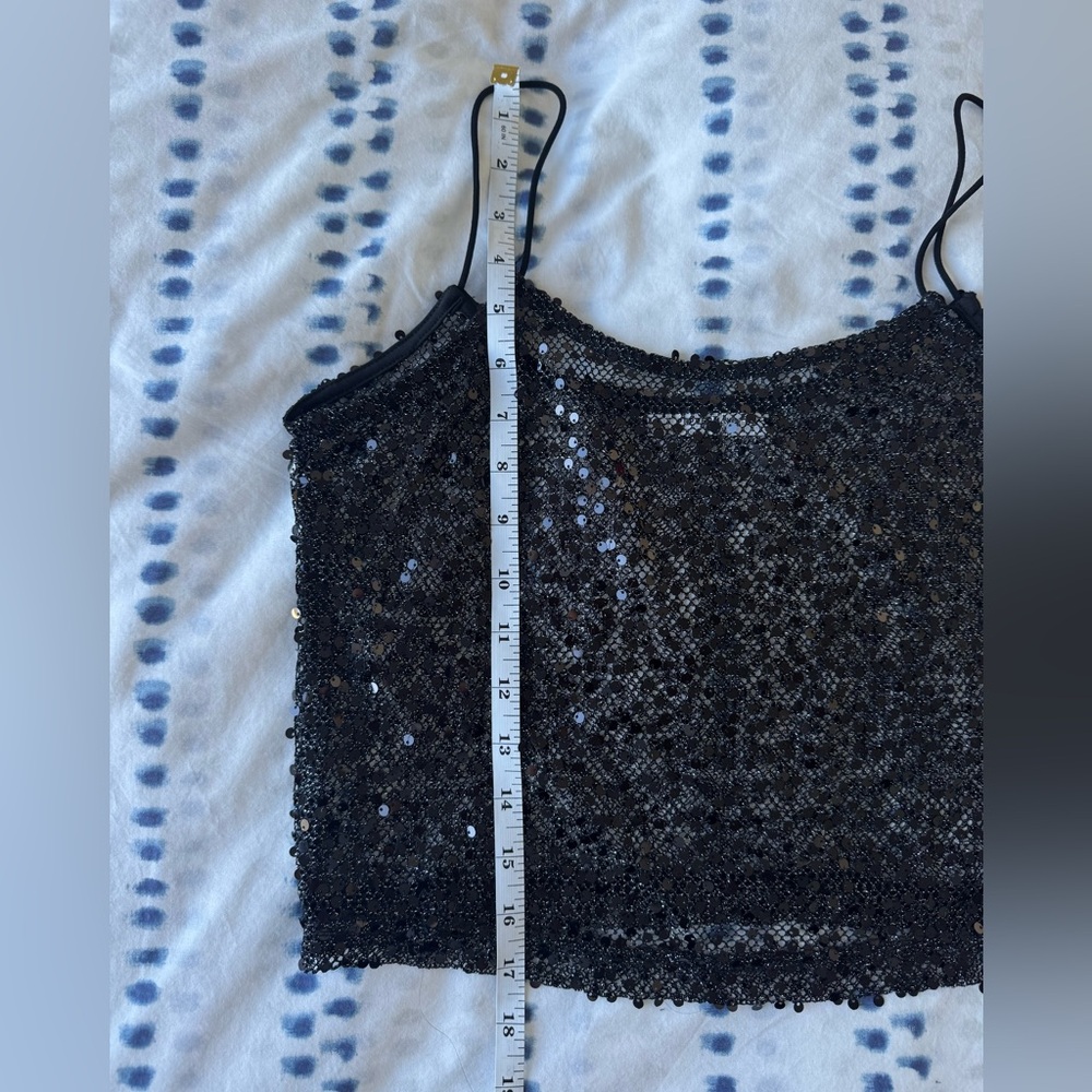 Peppermayo Afterhours Sequin Cami Top & Skirt in Midnight Stars - Size M/L - Picture 11 of 14